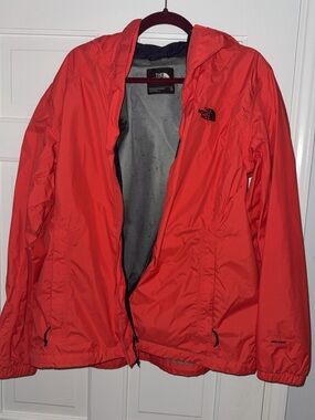 The North Face Lightweight coral Hooded Shell Jacket